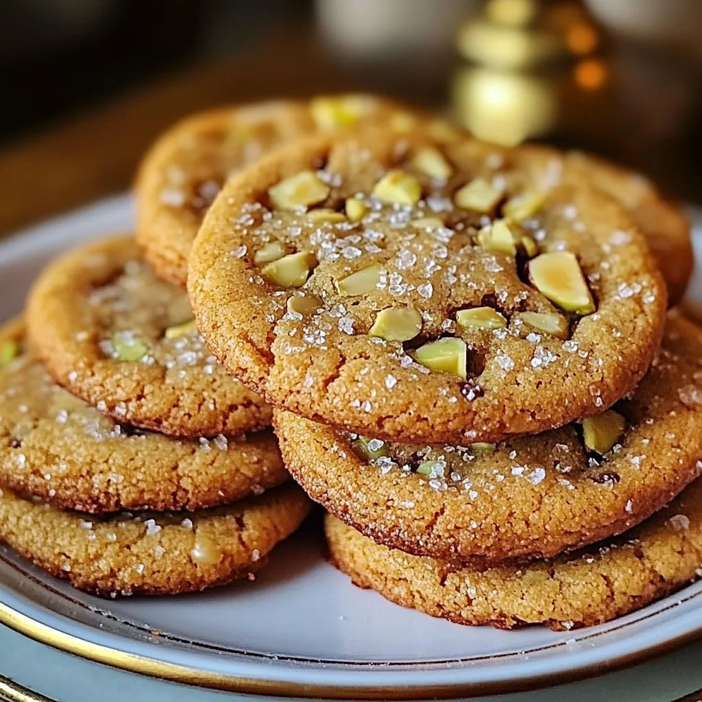 Weiche und zähe Pistazienkekse: Ein Unglaubliches Ultimatives Rezept für 10 Stück