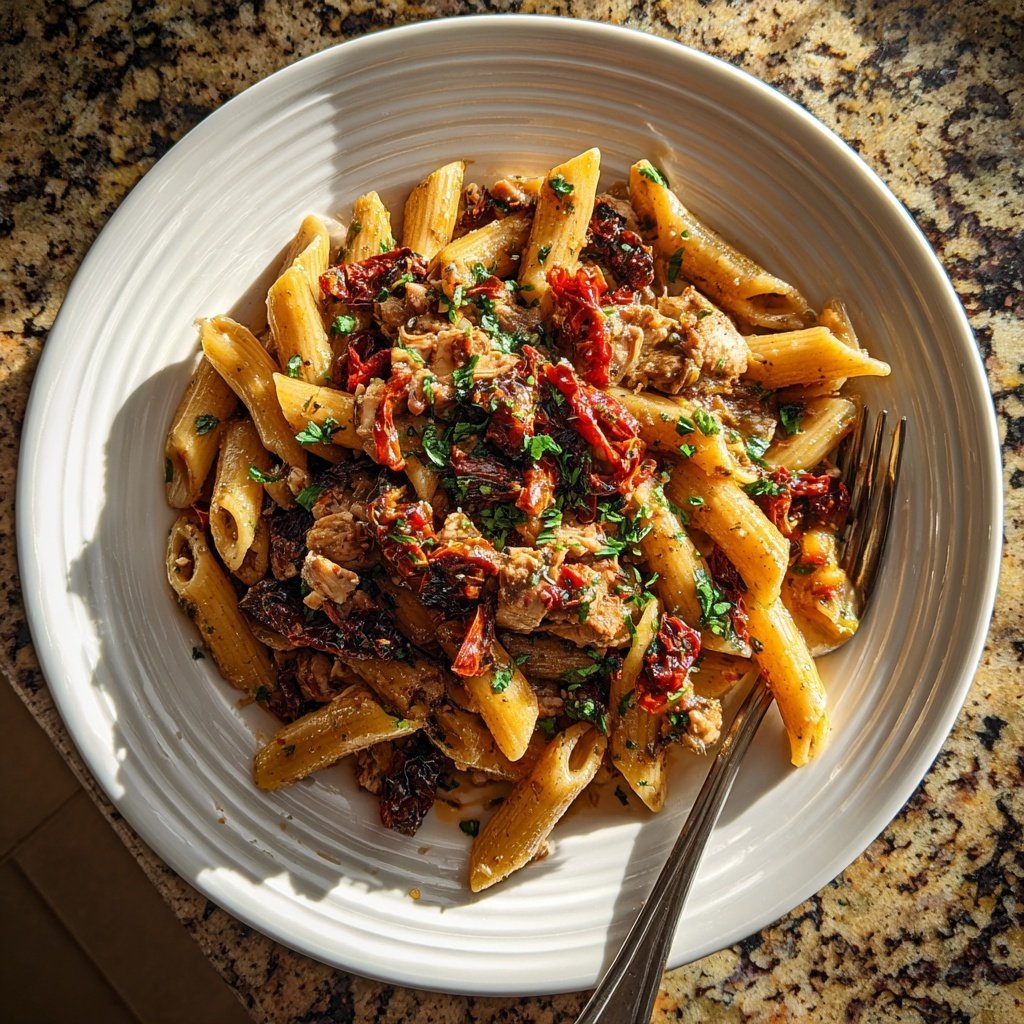Sundried Tomato Turkey Pasta