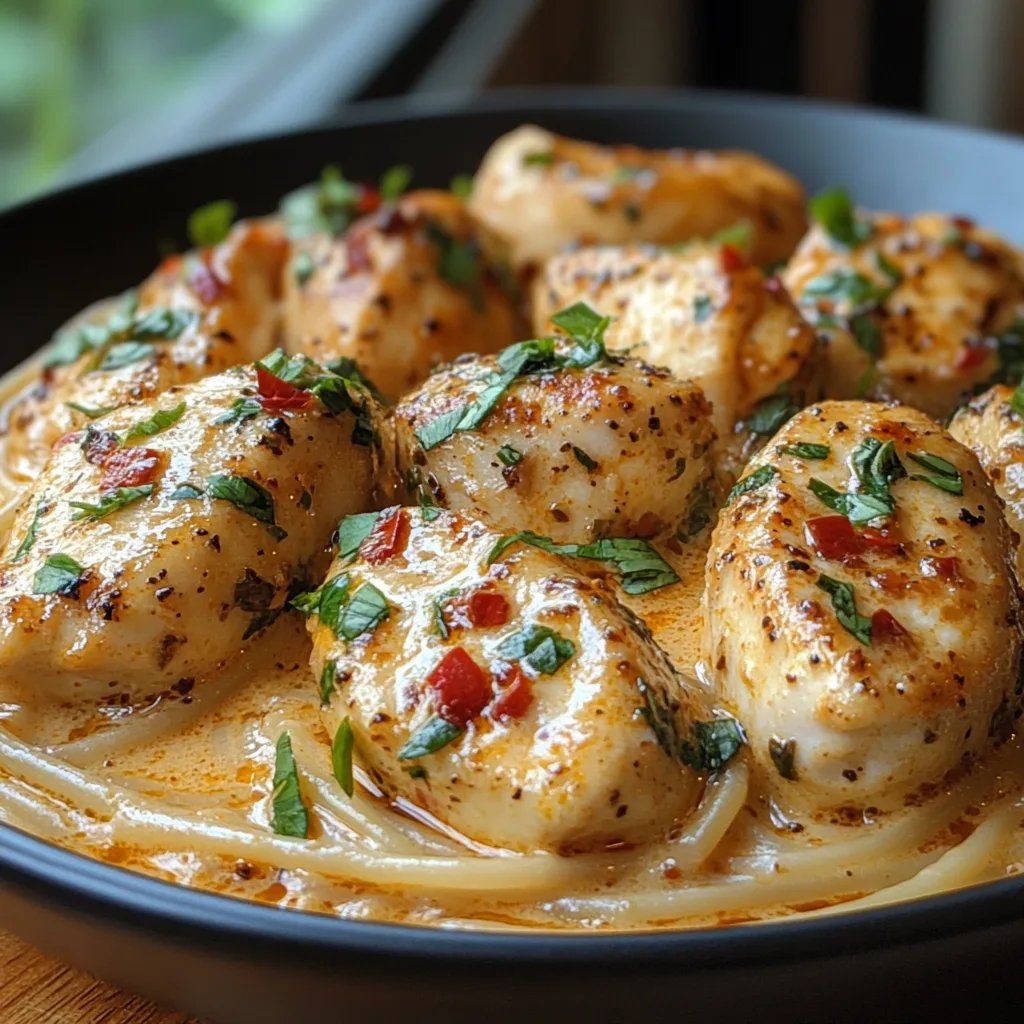 Würzige, milchfreie Hähnchen-Pasta: Ein Unglaubliches Ultimatives Rezept für 4 Personen