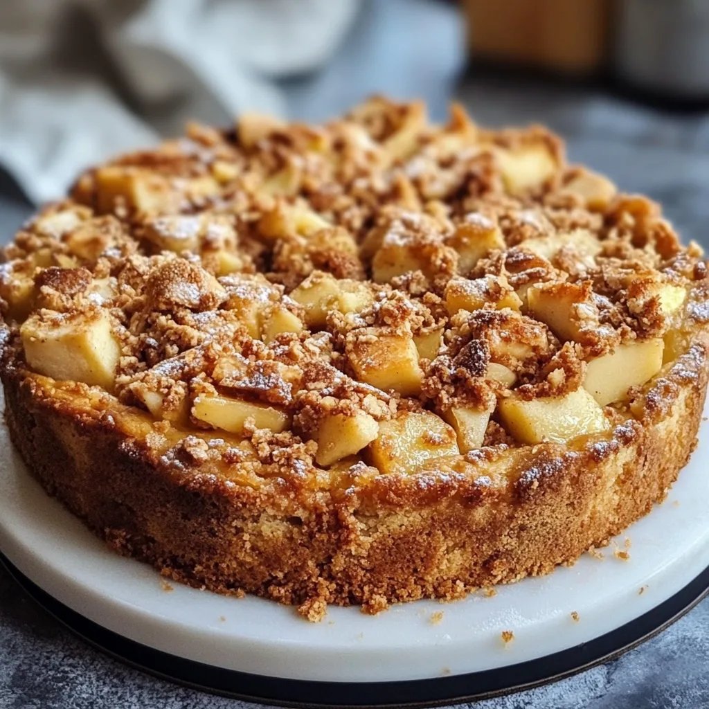 Omas Apfelkuchen mit Streusel