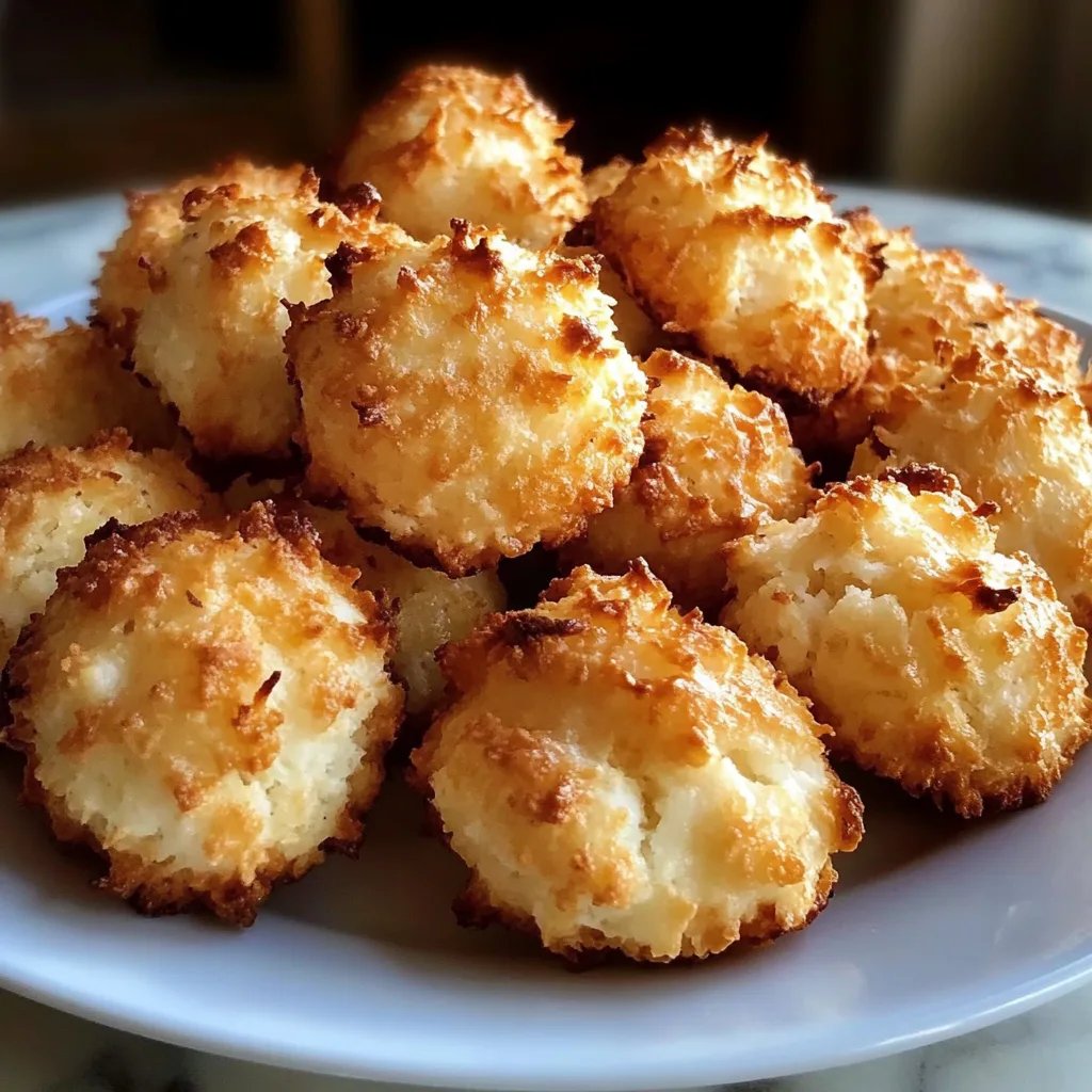 Blitzschnelle Low Carb Kokosmakronen