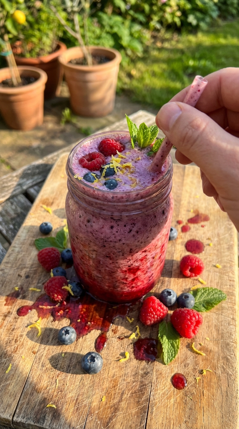 Limoncello Beeren Smoothie