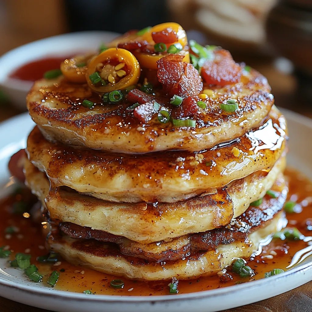 Jalapeño-Cheddar-Maispfannkuchen mit Speck: Ein Unglaubliches Ultimatives Rezept