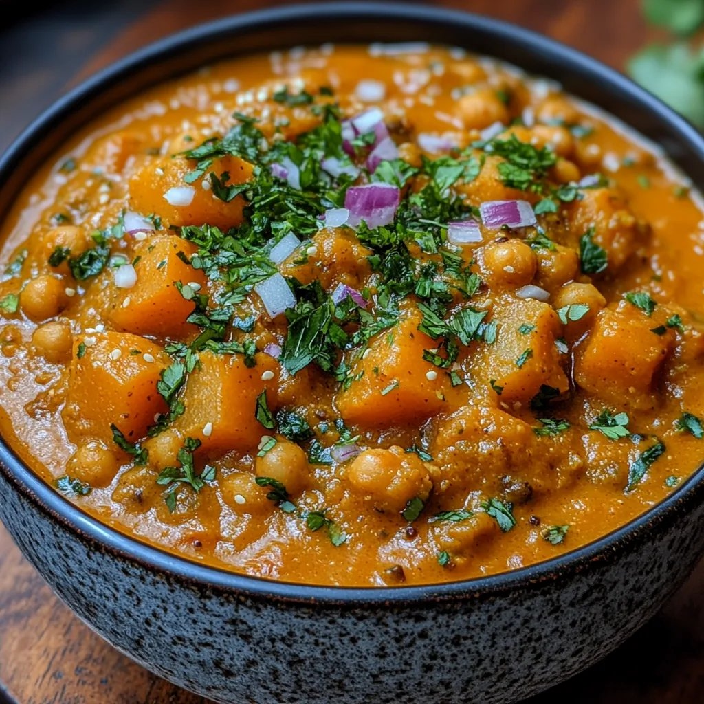 Süßkartoffel-Kichererbsen-Curry: Ein Unglaublich Essenzielles Rezept für 4 Personen