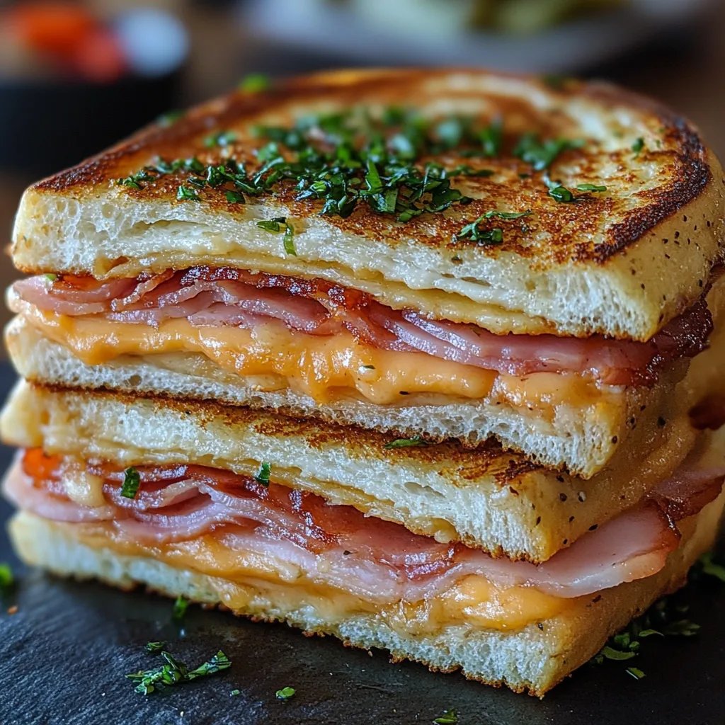 Süßes Monte-Cristo-Sandwich: Ein Unglaubliches Ultimatives Rezept für 4 Personen
