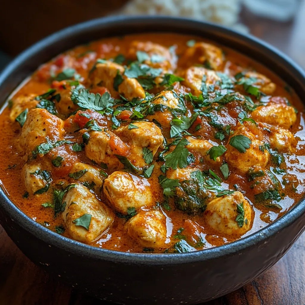 Authentisches Indisches Hähnchen-Curry: Ein Unglaubliches Ultimatives Rezept für 4 Personen