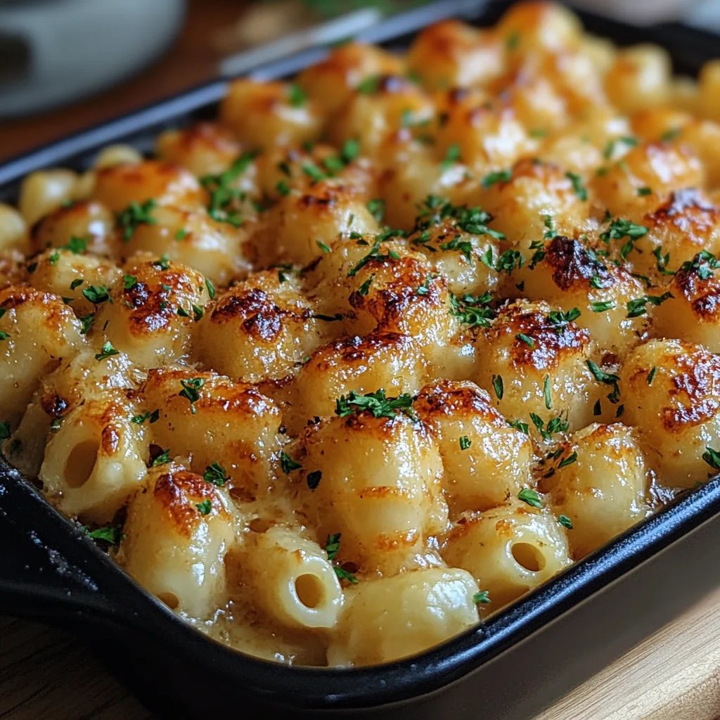 Knoblauchhähnchen Cremiges Mac & Cheese: Ein Unglaubliches Ultimatives Rezept
