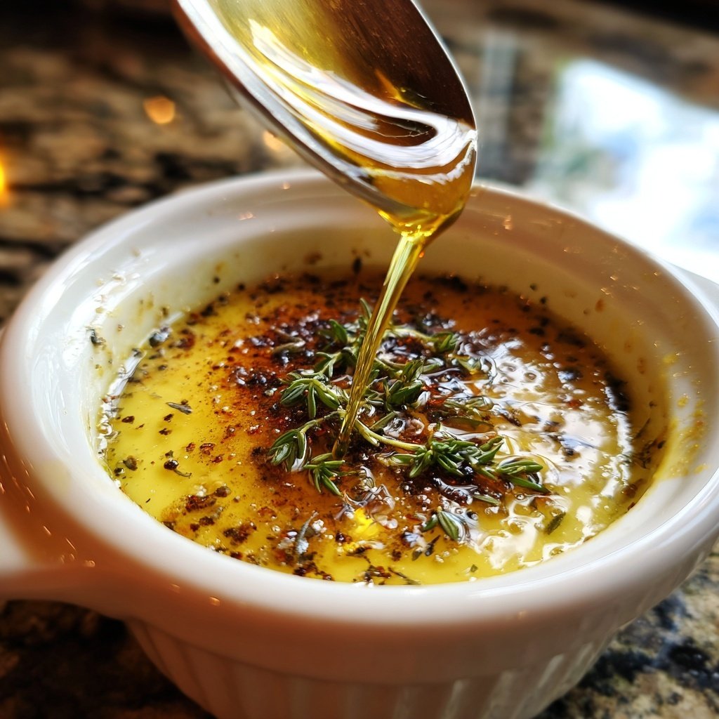 Meyer Zitronen Honig Thymian Vinaigrette