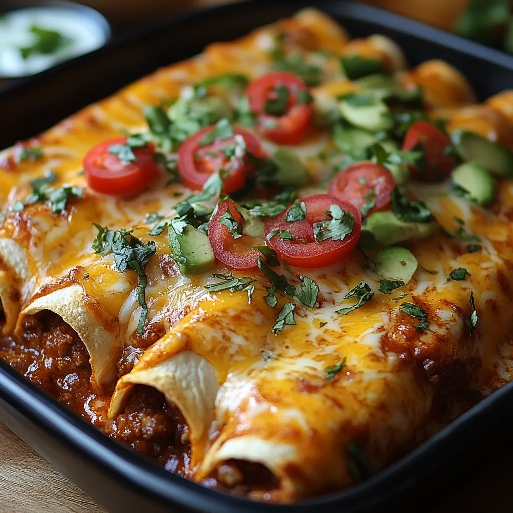 Hackfleisch-Enchiladas: Ein Unglaubliches Ultimatives Rezept für 6 Personen