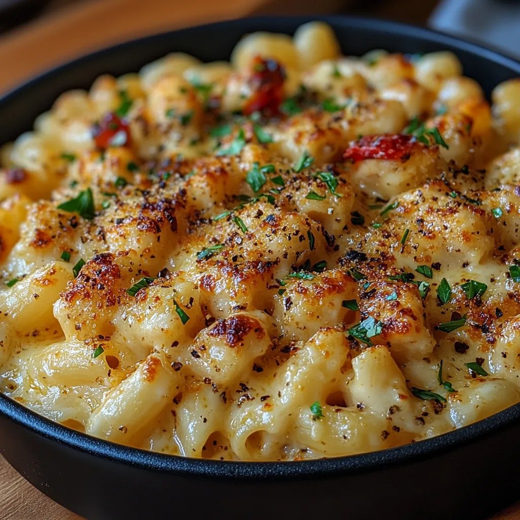 Honig-Pfeffer-Hähnchen Mac & Cheese: Ein Unglaubliches Ultimatives Rezept