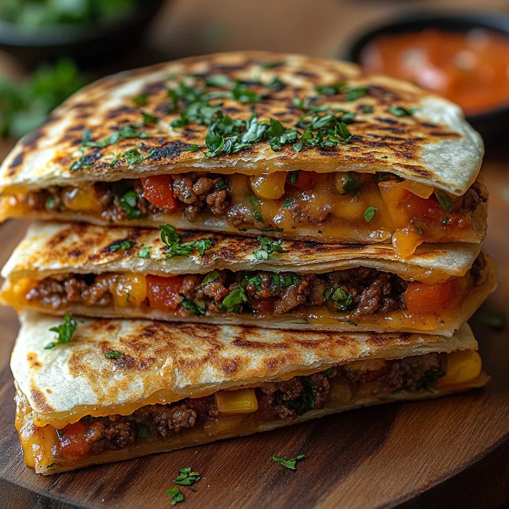 <p>Hackfleisch-Quesadillas: Ein Unglaubliches Ultimatives Rezept für 4 Personen</p>
