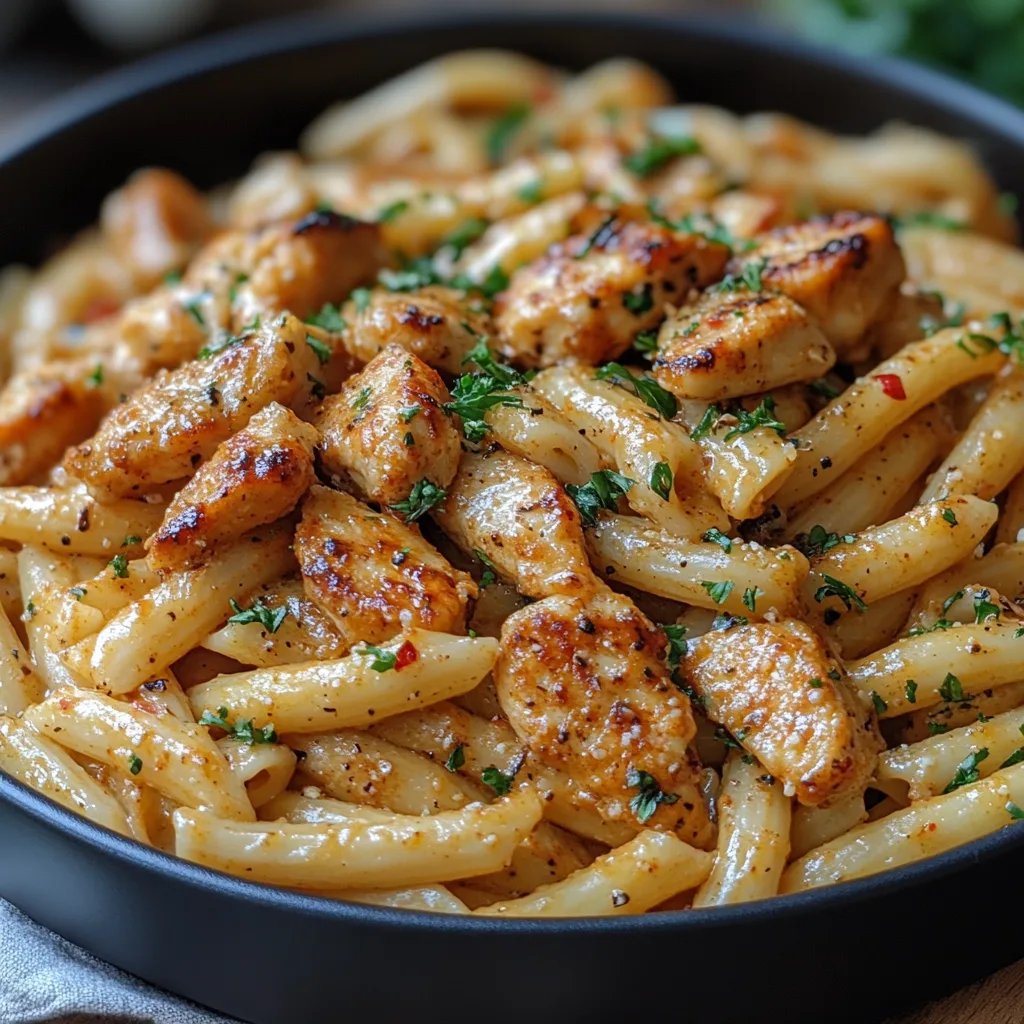 Cajun-Hähnchen-Pasta mit Cashewcreme: Ein Unglaublich Ultimatives Rezept