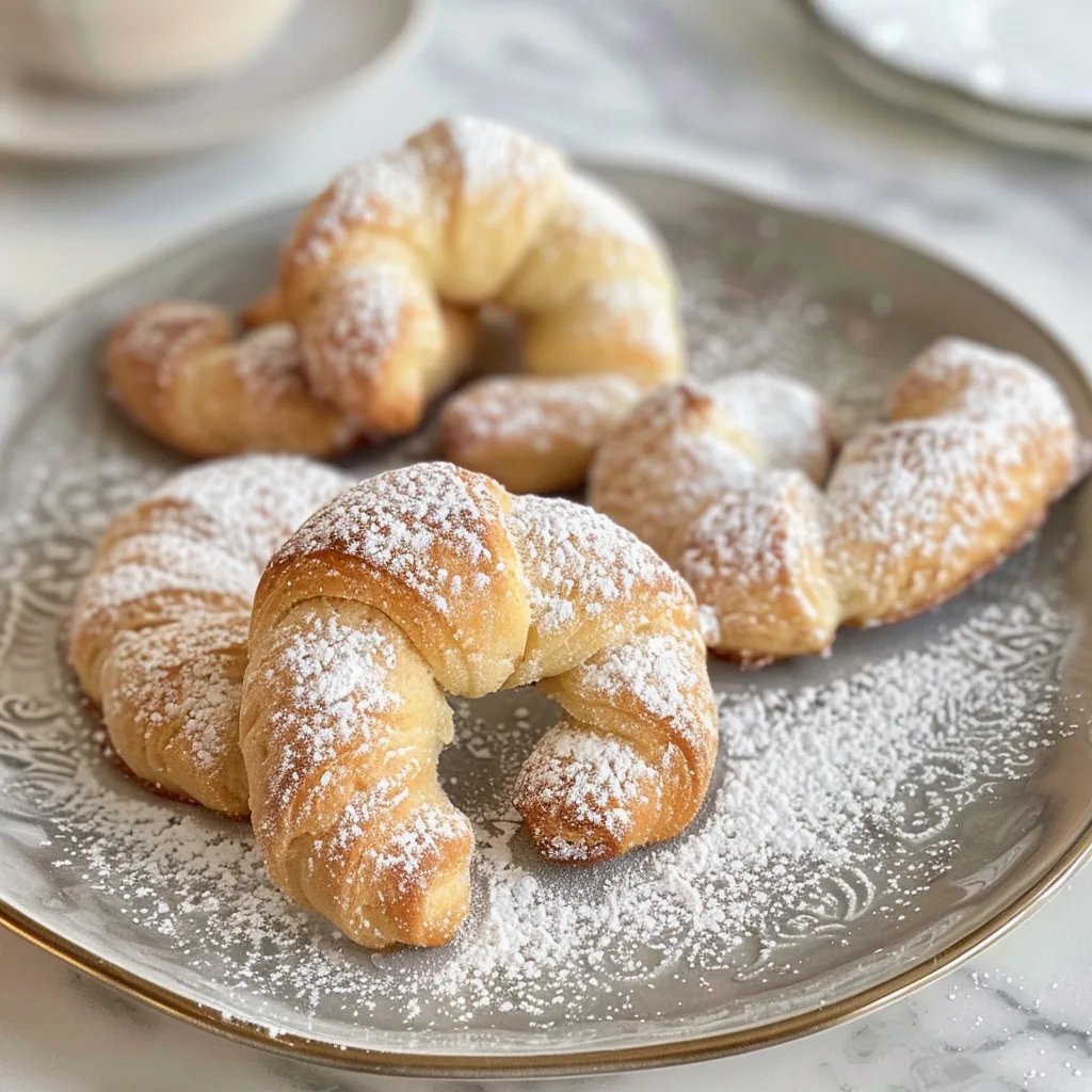 Vanillekipferl ohne Mandeln