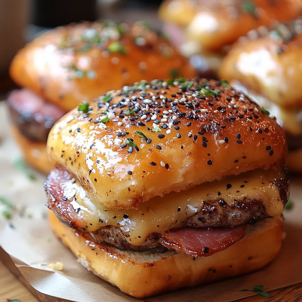 Schinken-Käse-Slider: Das Unglaubliche Ultimative Rezept für jeden Anlass