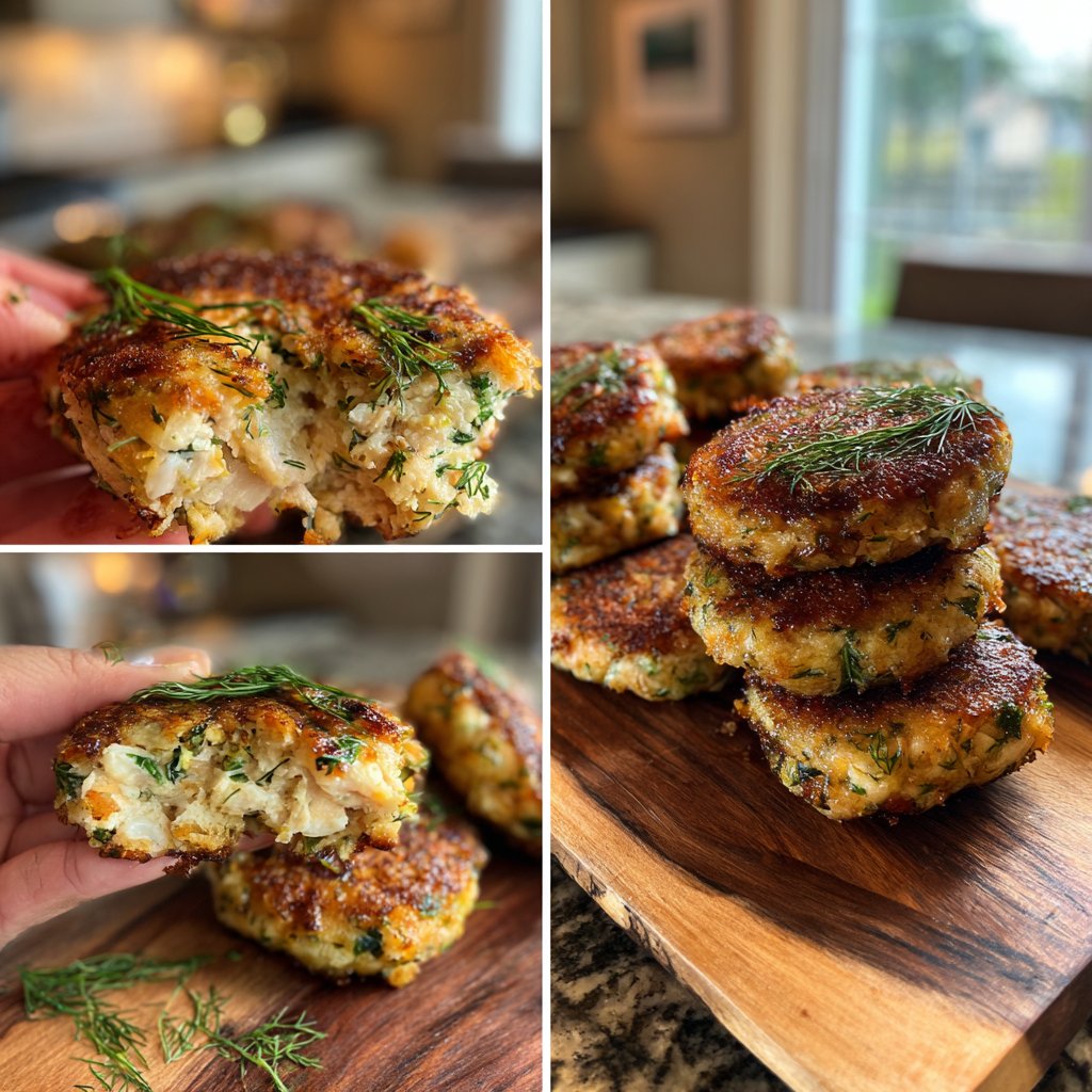 Schnelle Lachs-Patties