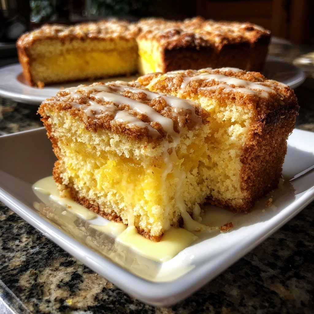 Meyer Zitronen Schachbrett Kuchen