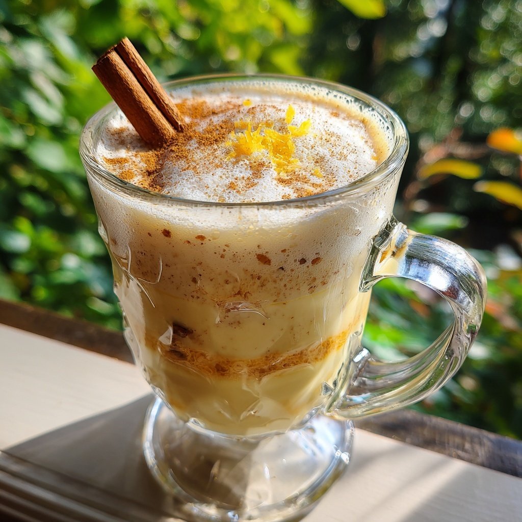 Eiskalter Eierpunsch für besondere Anlässe