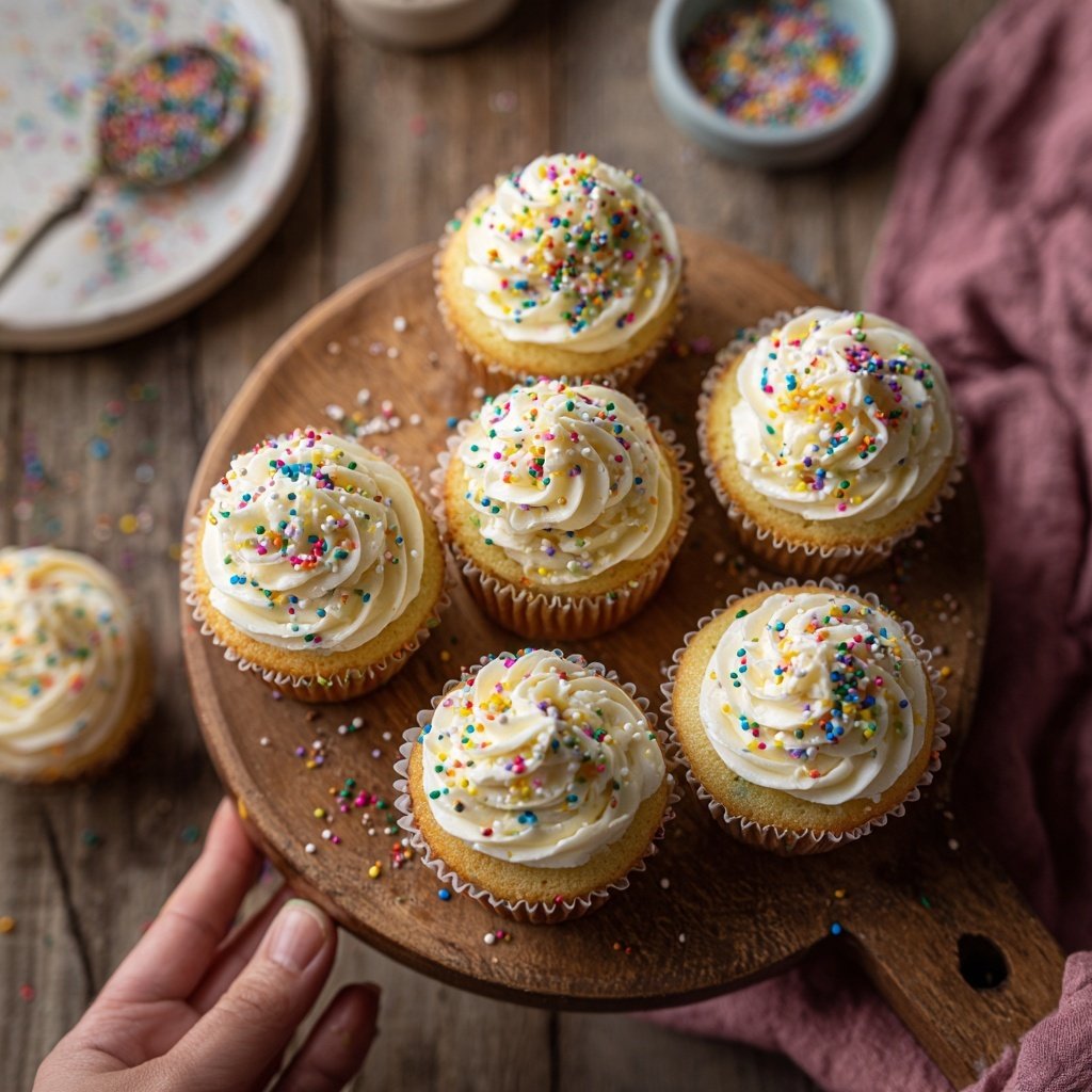 Kreative Vanille-Cupcake Ideen