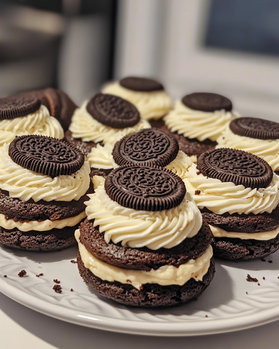 Cremiger Oreo-Kekse-und-Sahne-Kuchen