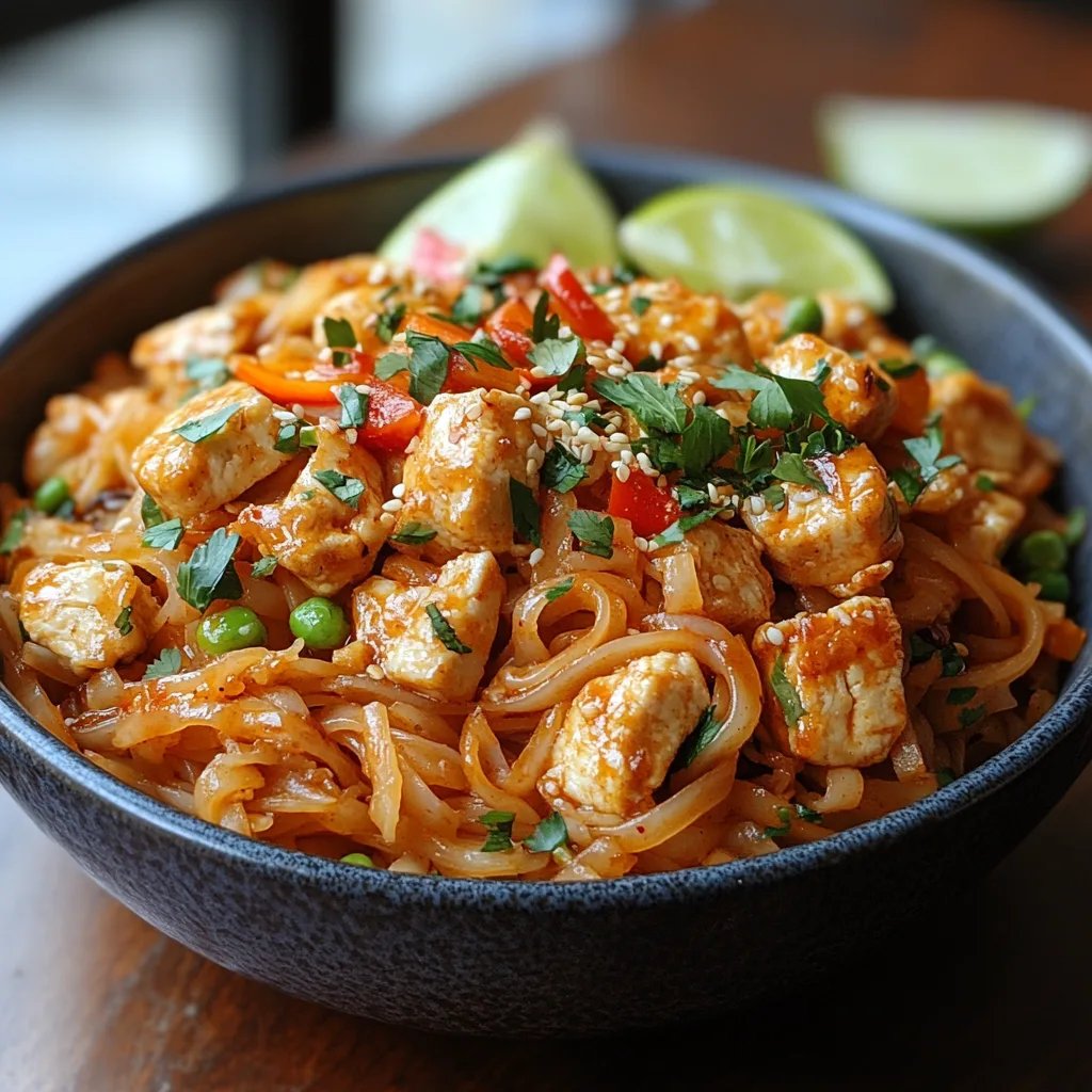 Instant Pot Hähnchen Pad Thai: Ein Unglaubliches Ultimatives Rezept