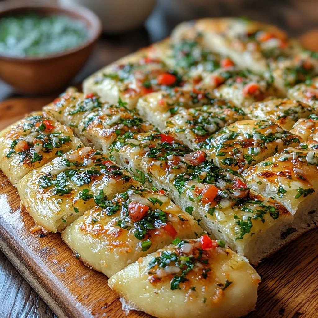 Chimichurri-Knoblauchbrot: Ein Unglaubliches Ultimatives Rezept für 6 Personen