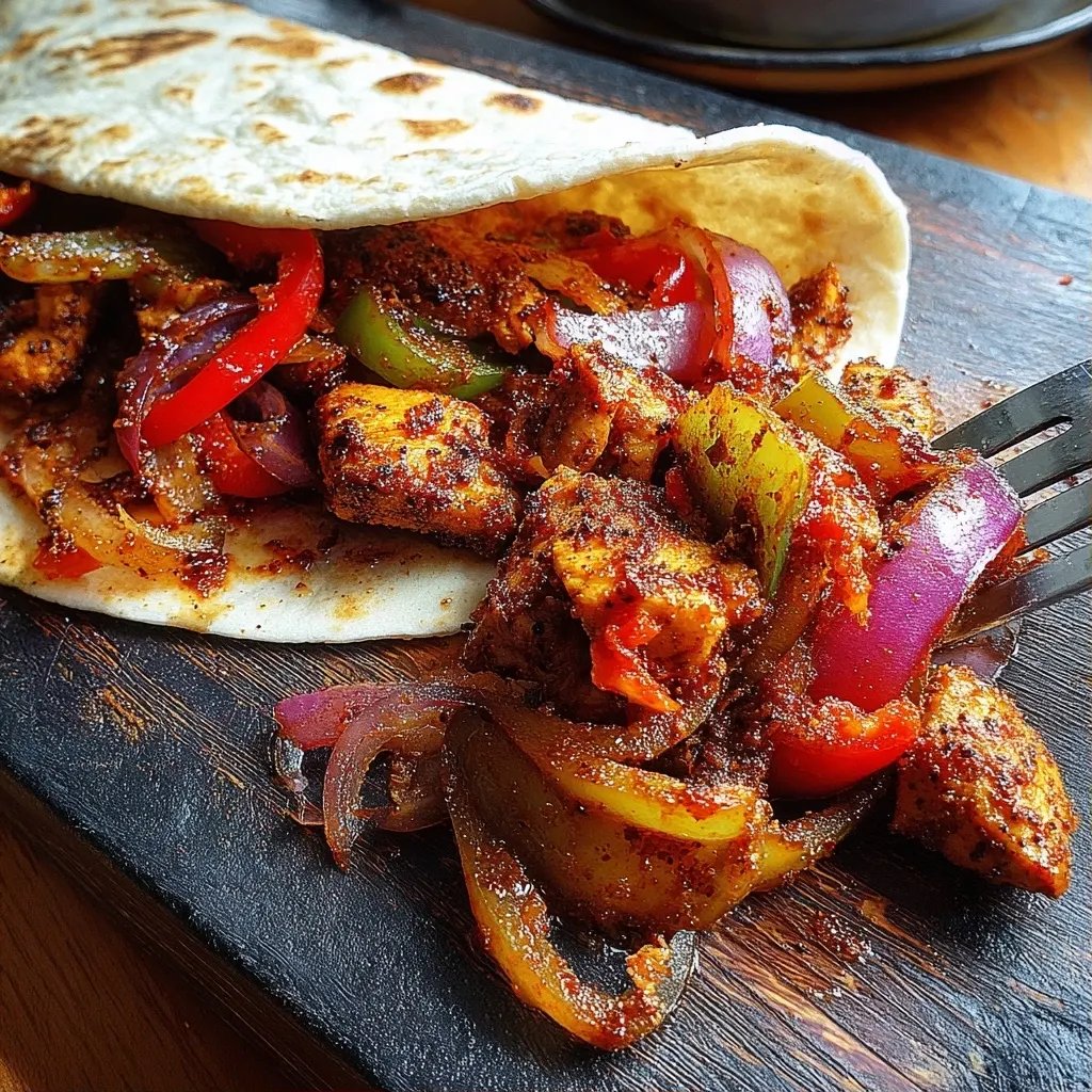 Fajitas Mit Hähnchen