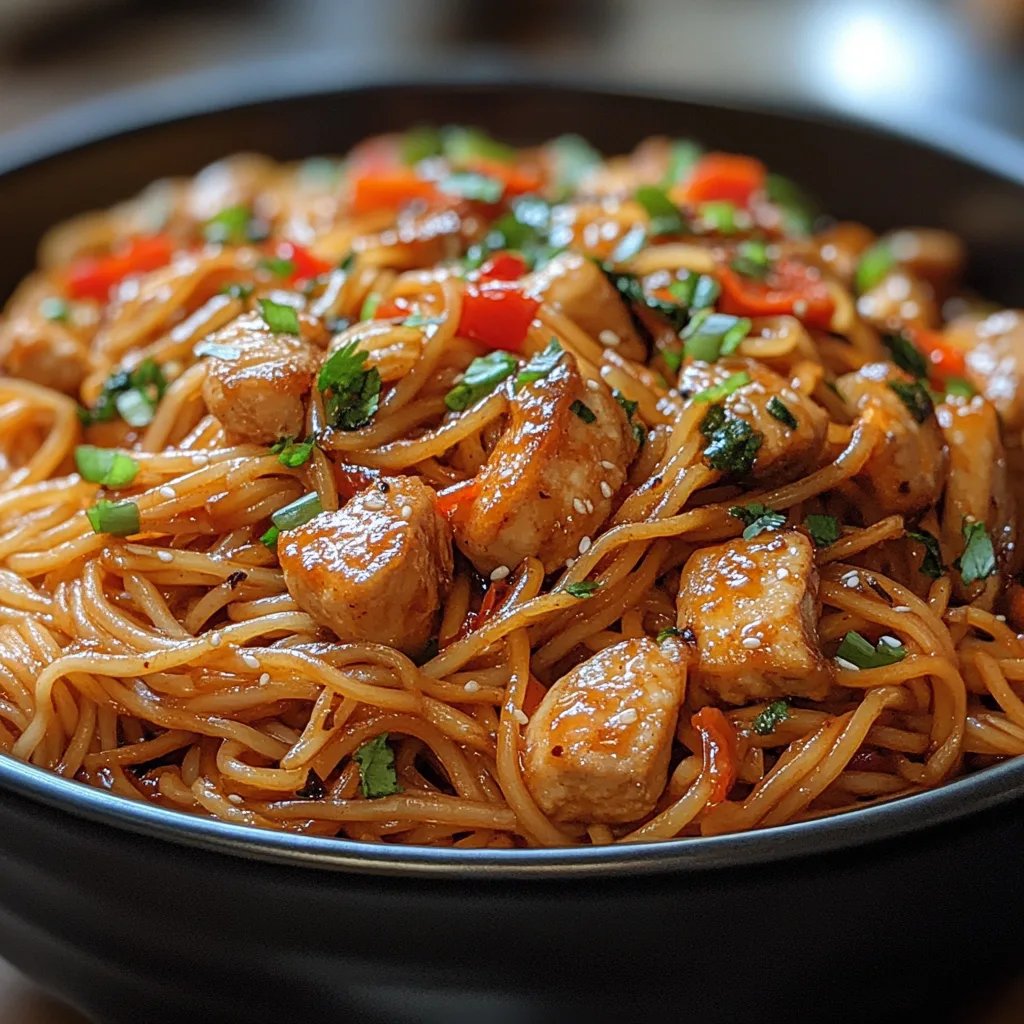 Glutenfreies Hähnchen-Chow-Mein: Ein Unglaubliches Ultimatives Rezept für Genießer