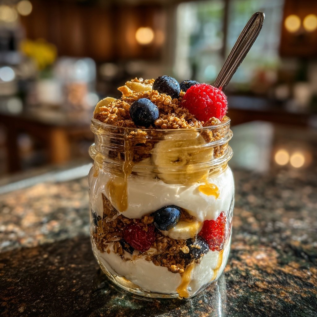 High-Protein Greek Yogurt Parfait