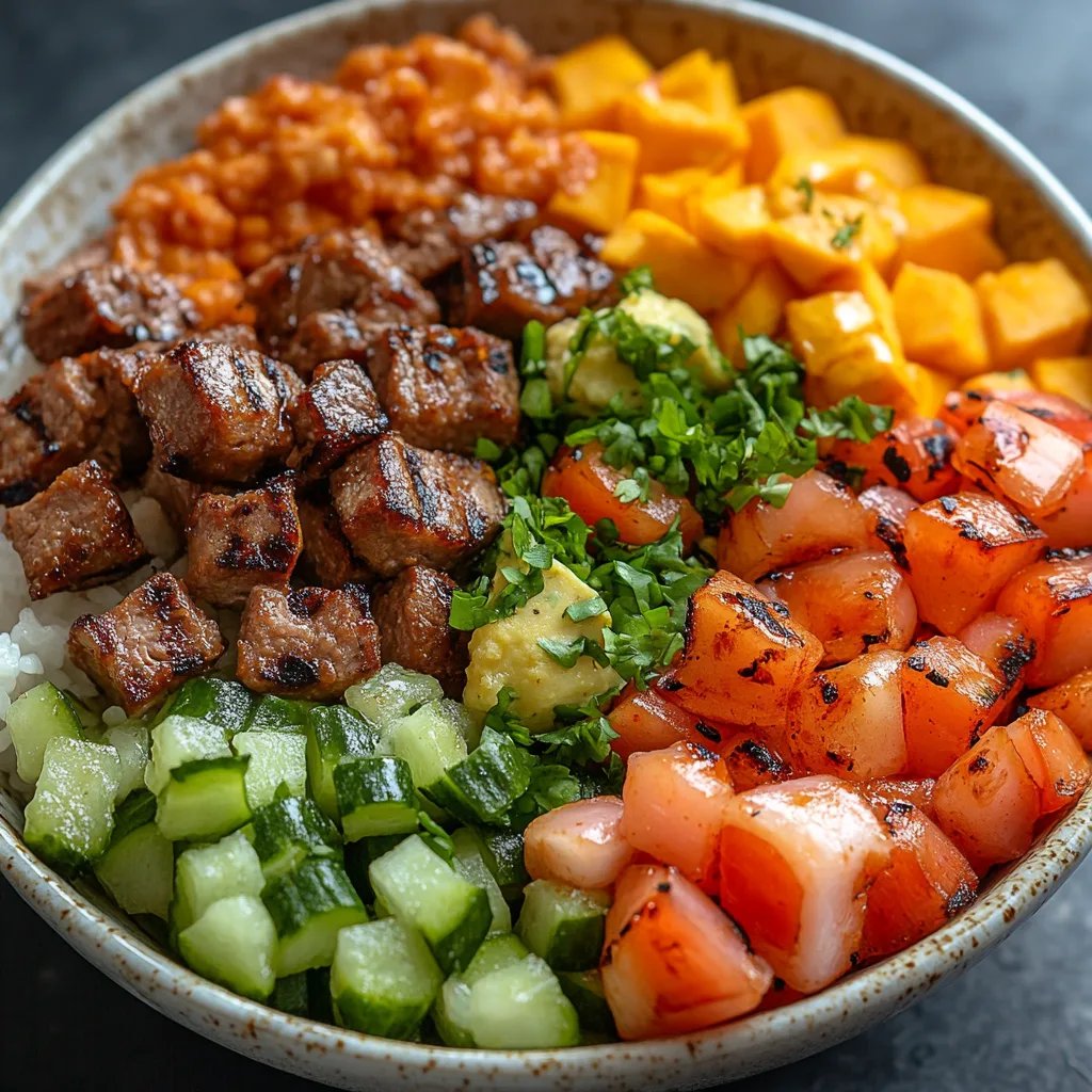 Gesunde Burger Bowls: Ein Unglaubliches Ultimatives Rezept für 5 Personen