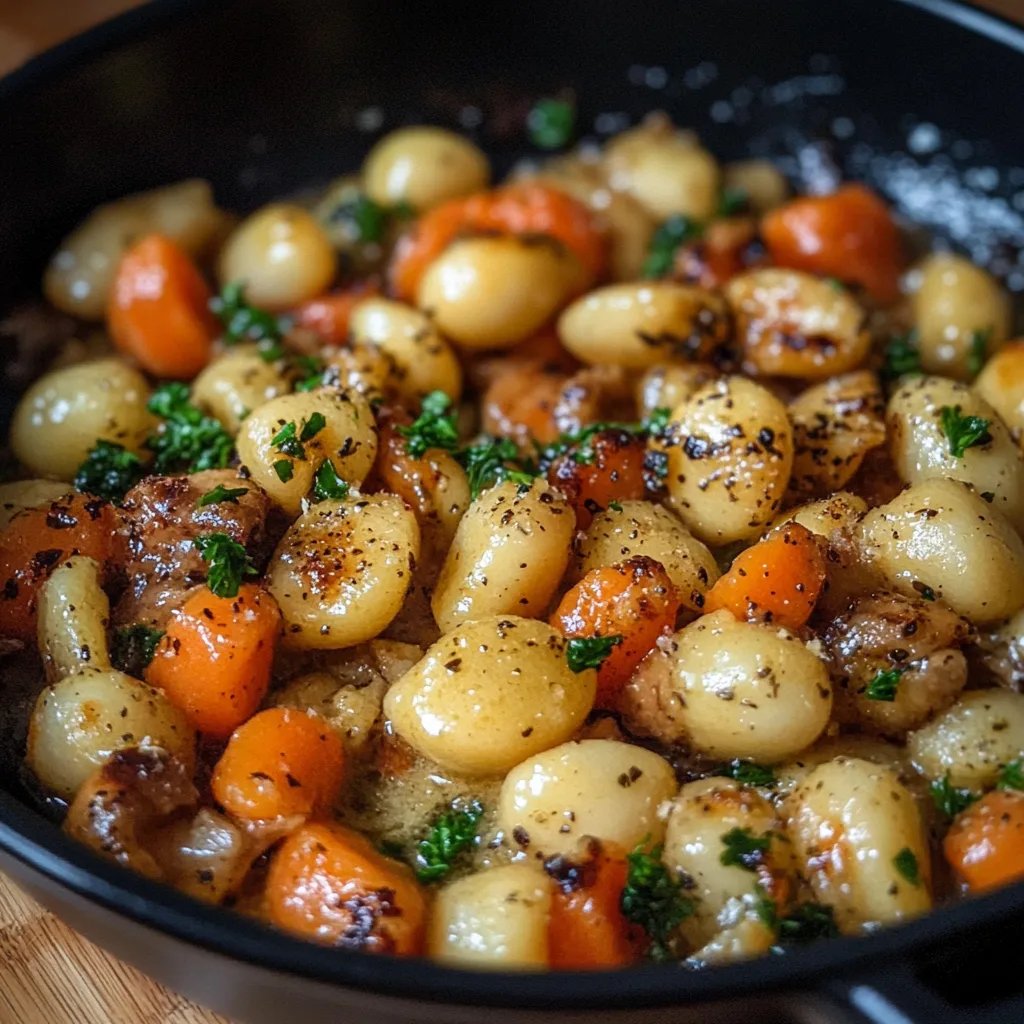 Cremige Gnocchi-Pfanne