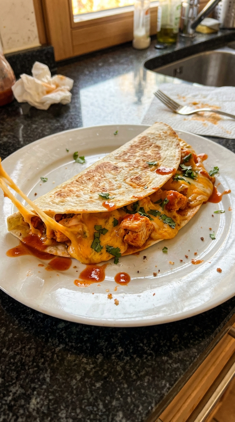 Buffalo Hähnchen Quesadilla Überraschung​