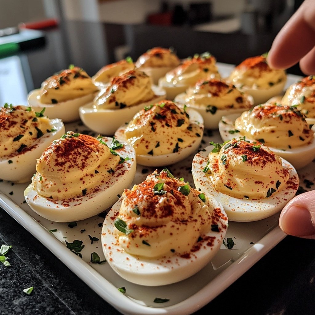 Gefüllte Eier klassisch