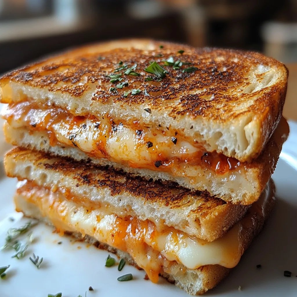 Knuspriges gegrilltes Käsebrot aus der Heißluftfritteuse: Ein Unglaubliches Essenzielles Rezept