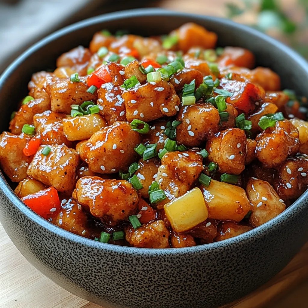 Süß-saures Hähnchen aus der Heißluftfritteuse: Ein Unglaublich Ultimatives Rezept für 4 Personen