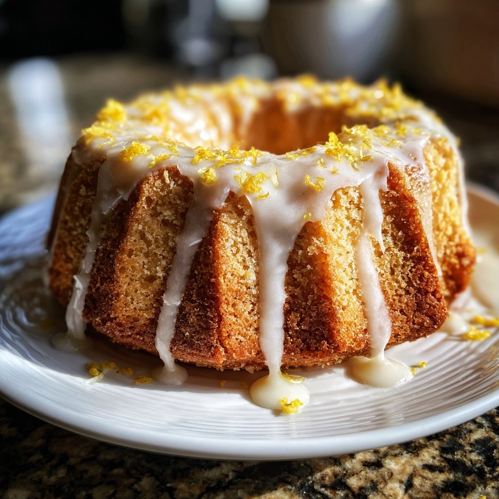 Meyer Zitronen Grieß Kuchen