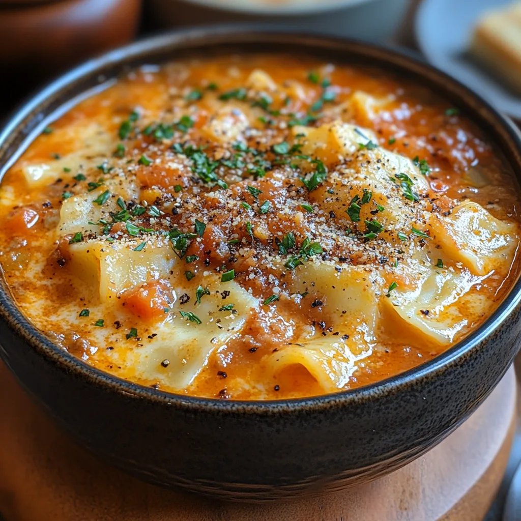 Instant Pot Lasagnesuppe: Eine Unglaubliche Ultimative Rezeptur für 4 Personen