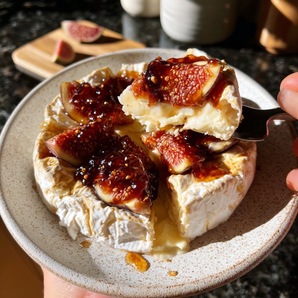 Brie und Feigen Marmelade Törtchen