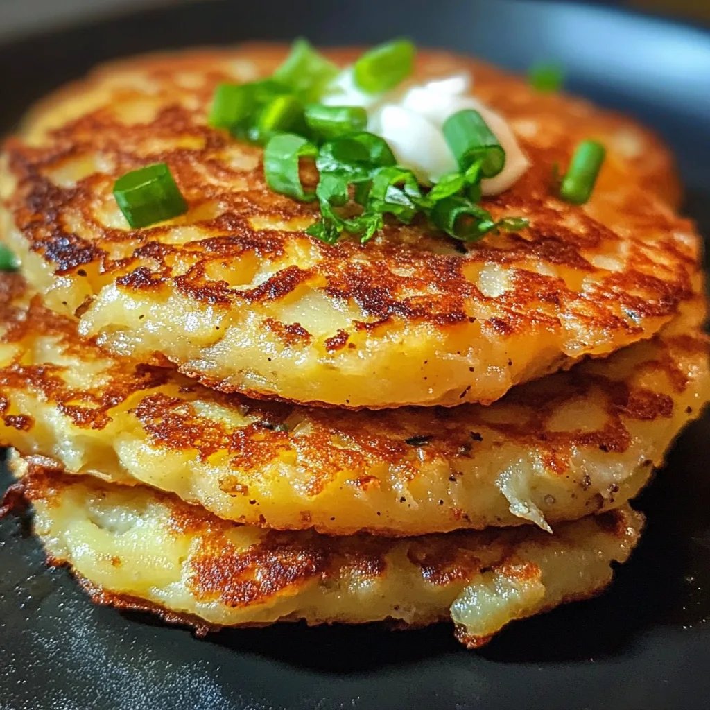 Klassische Deutsche Kartoffelpuffer