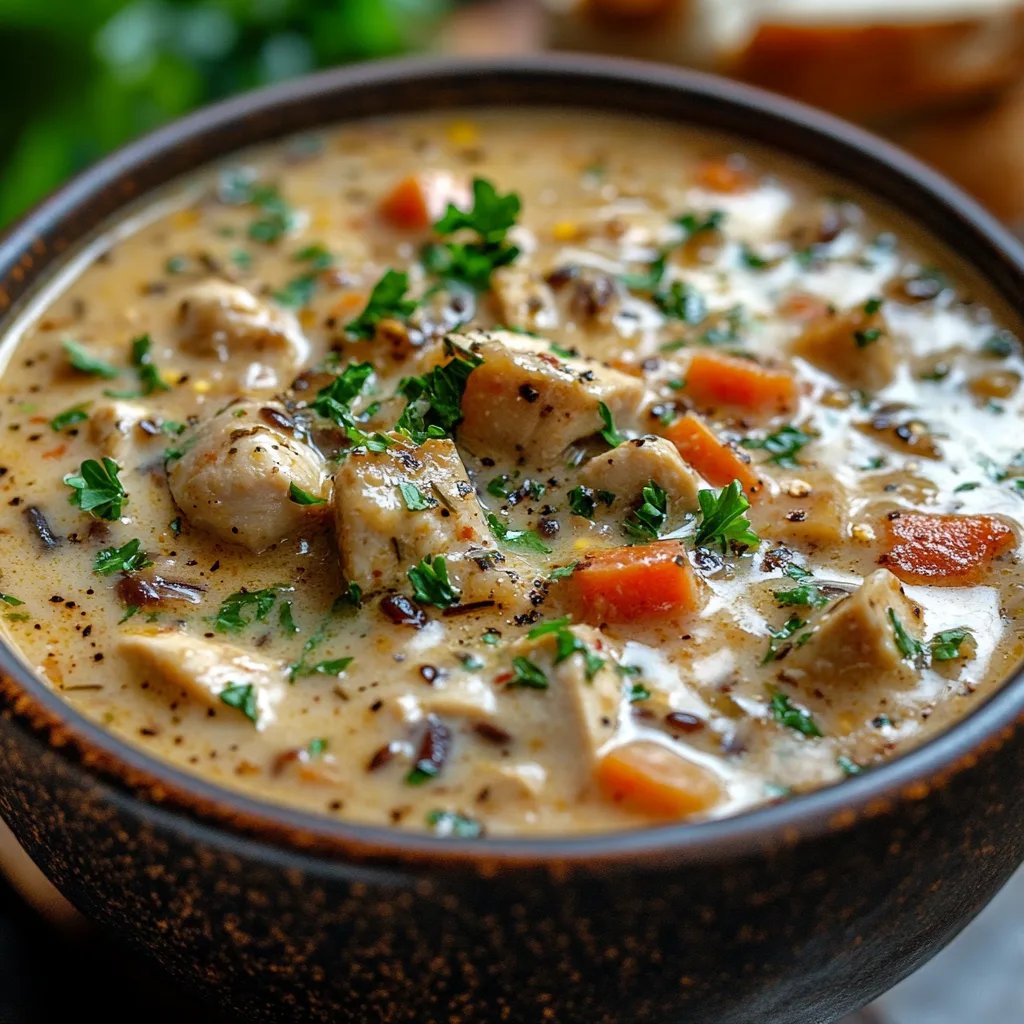 Gesunde Hühnersuppe mit Wildreis: Ein Unglaubliches Ultimatives Rezept für Wohlbefinden