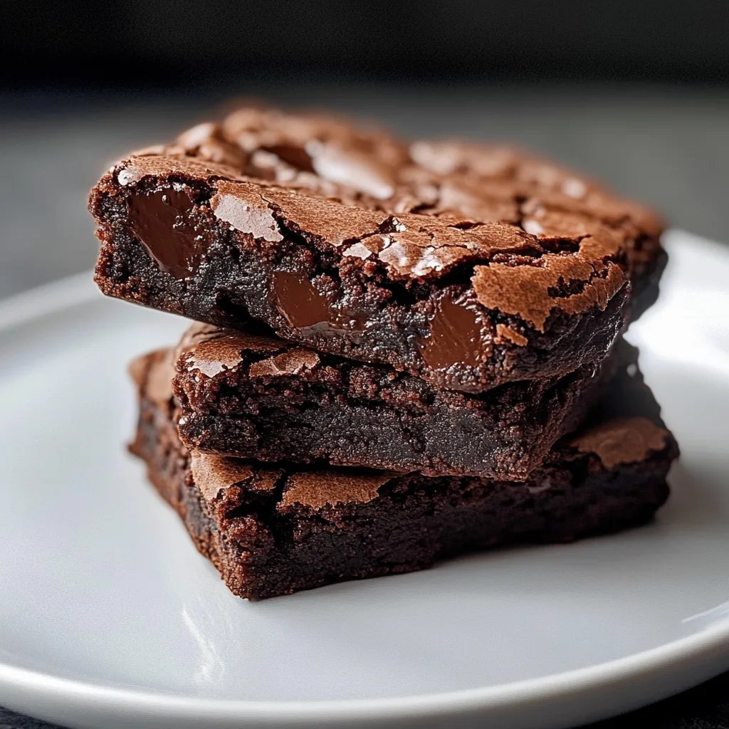 Fudgy Schokoladen-Brownie-Kekse