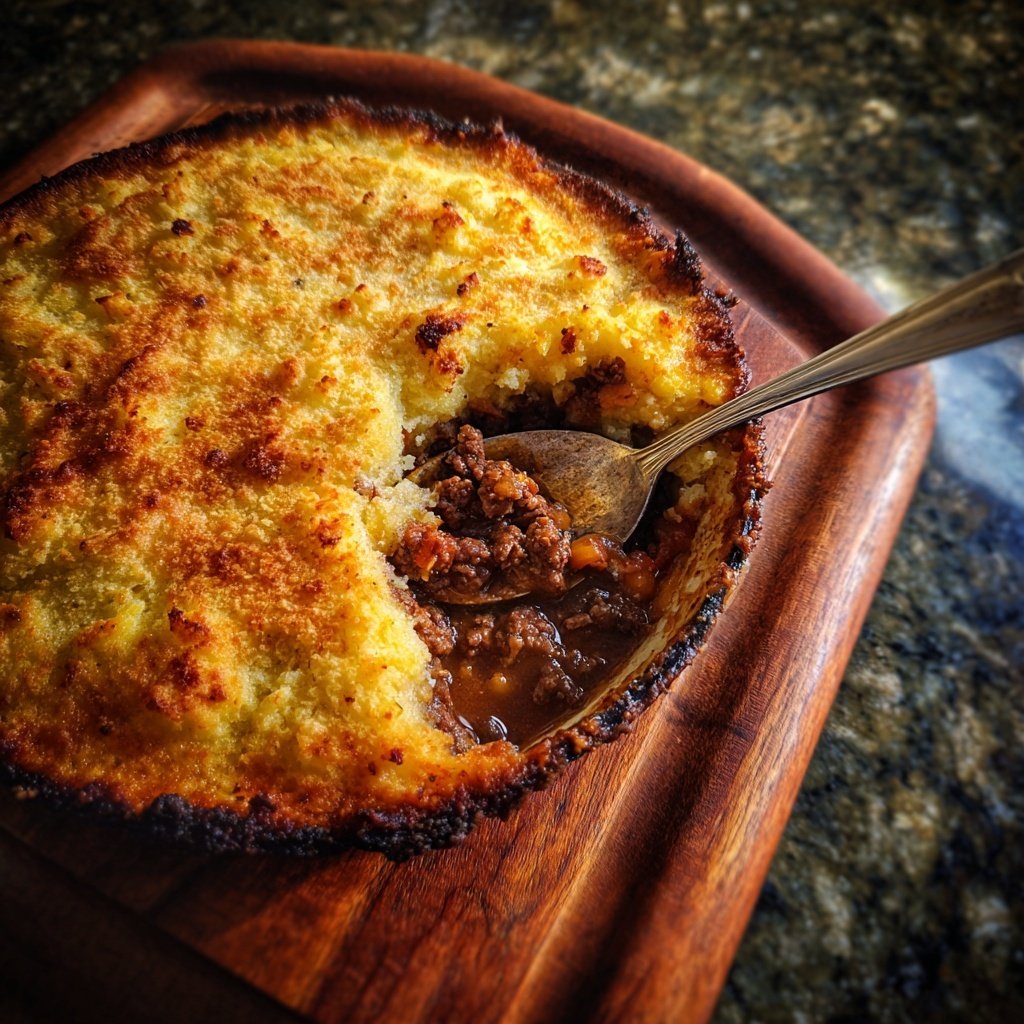 Würziges Shepherd's Pie mit Hackfleisch