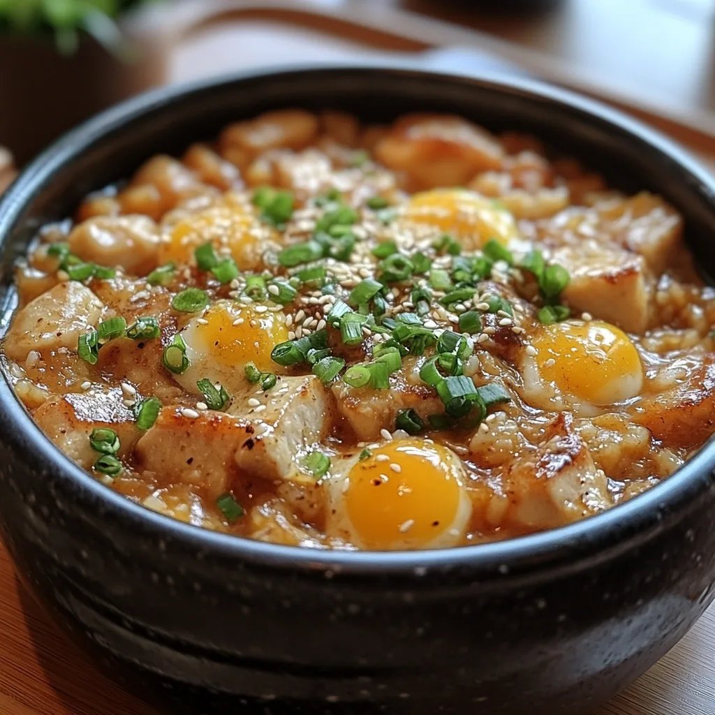 Ein-Topf-Oyakodon: Ein Unglaubliches Ultimatives Rezept für 6 Personen