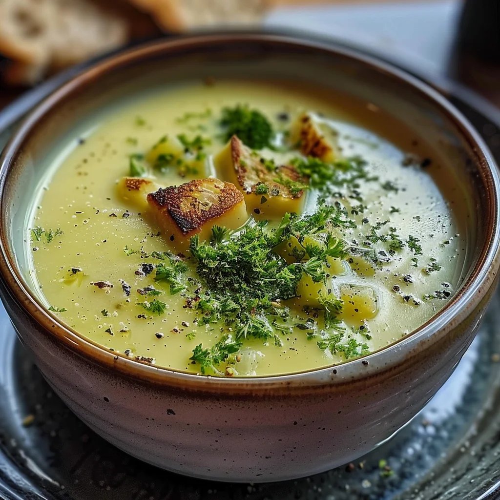 Brokkoli-Kartoffelsuppe