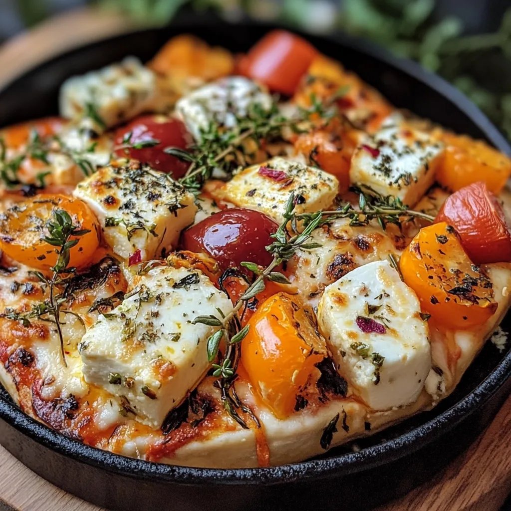 Ofenkürbis mit Feta