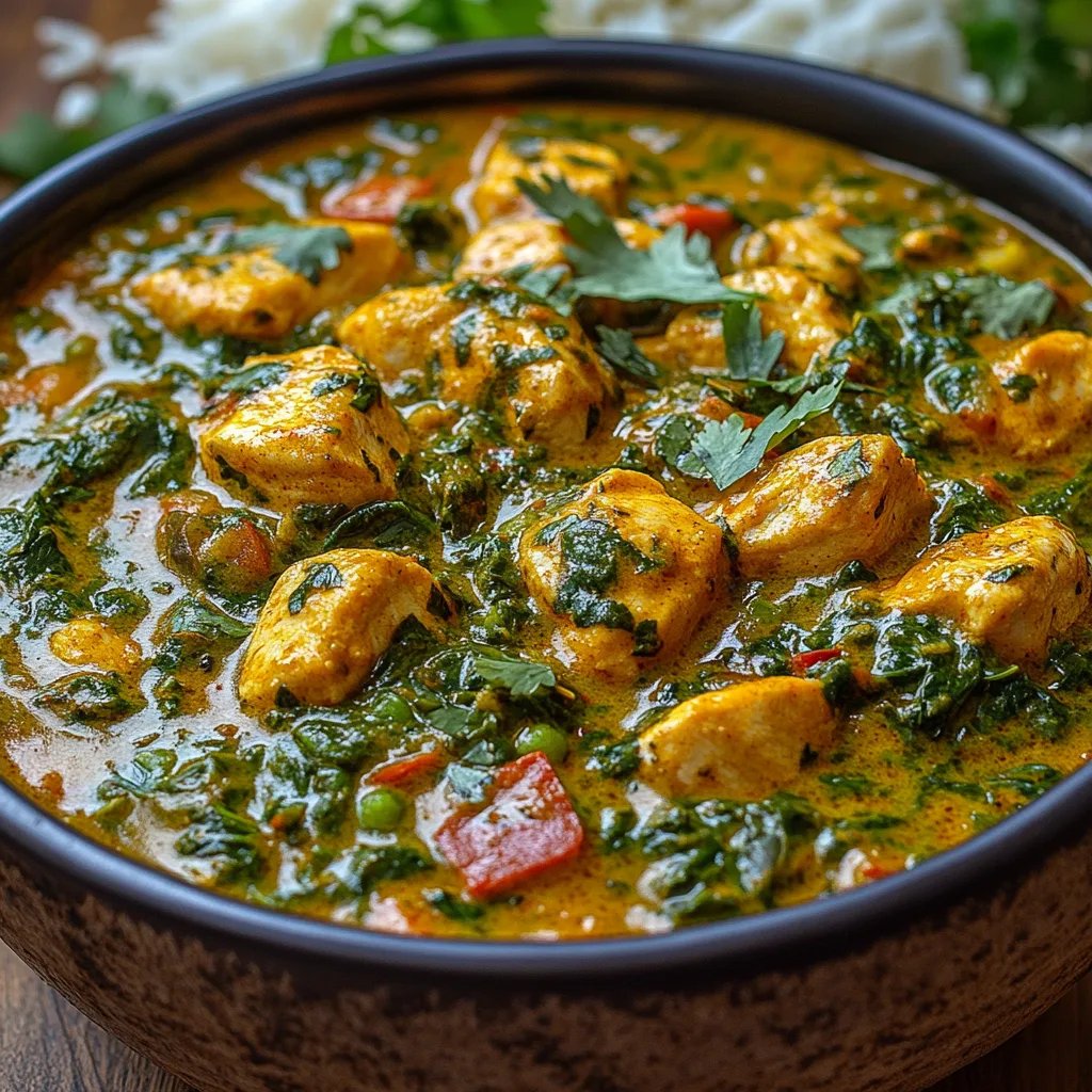 Indisches Hähnchen-Saag-Curry: Ein Unglaubliches Ultimatives Rezept