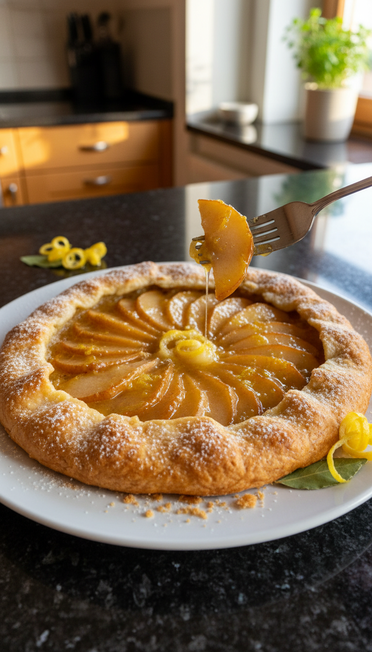 Limoncello Birnen Tarte