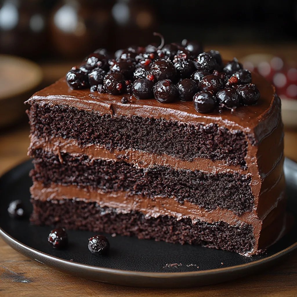 <p>Schwarzer Samtkuchen: Ein Unglaubliches Ultimatives Rezept</p>