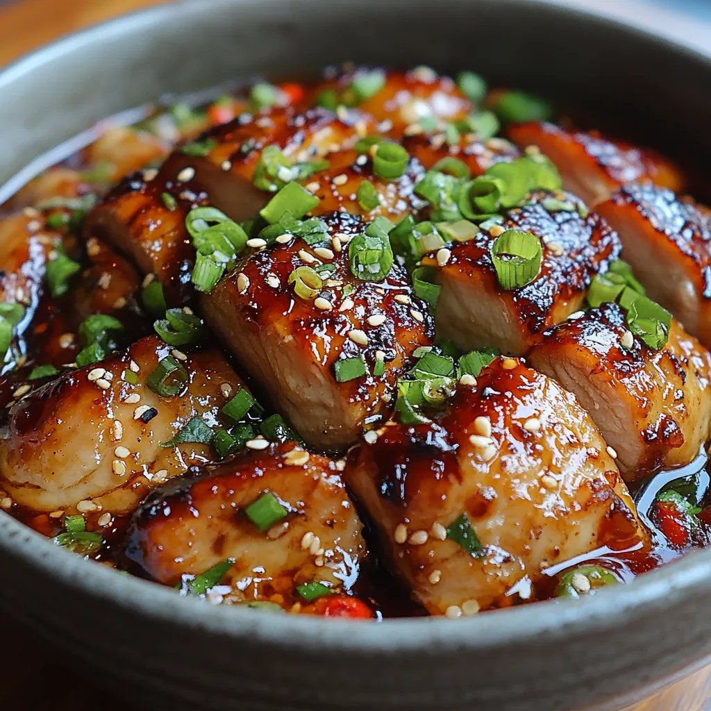 Karamellisiertes Sojahähnchen in Knoblauch-Ingwer-Brühe: Ein Unglaubliches Ultimatives Rezept