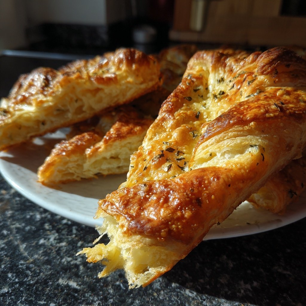 Schnelle Blätterteig-Tannenbäume