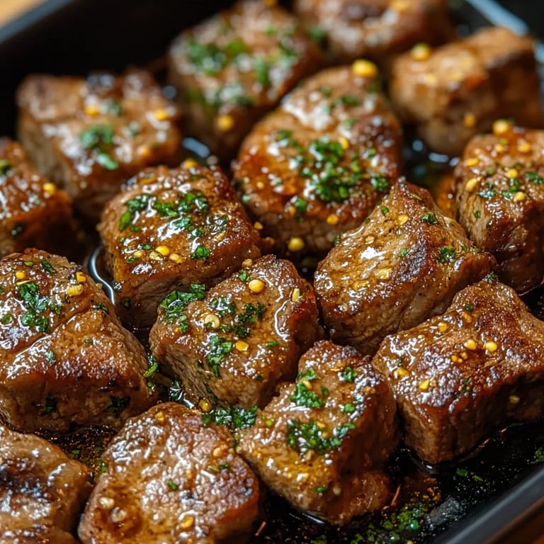 <p>Steakbissen mit Knoblauchbutter aus der Heißluftfritteuse: Ein Unglaubliches Ultimatives Rezept für 4 Personen</p>